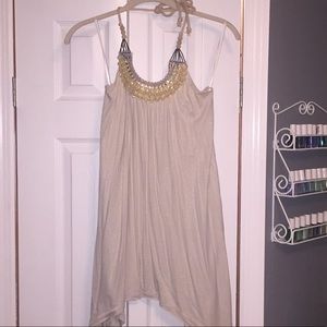 NY&C halter blouse size small NWT